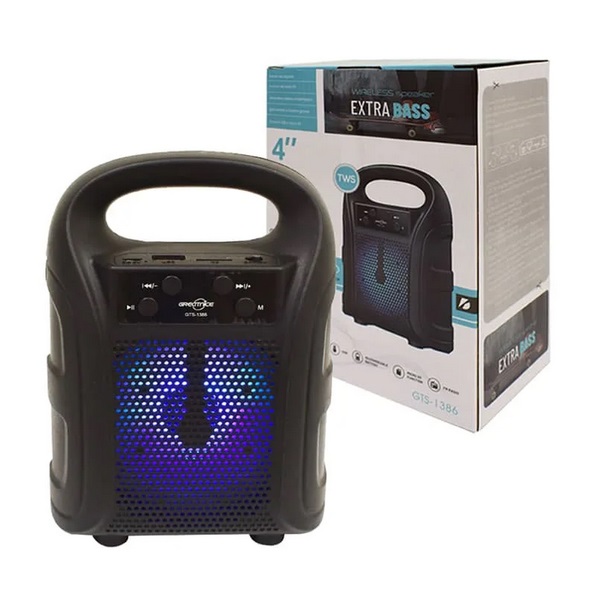 greatnice gts 1386 bluetooth, usb, tf card & fm radio supported 4 inch driver lighting effects speaker greatnice gts 1386 bluetooth, usb, tf card & fm radio supported 4 inch driver lighting effects speaker